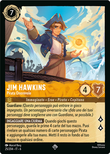 Jim Hawkins Pirata Onorevole